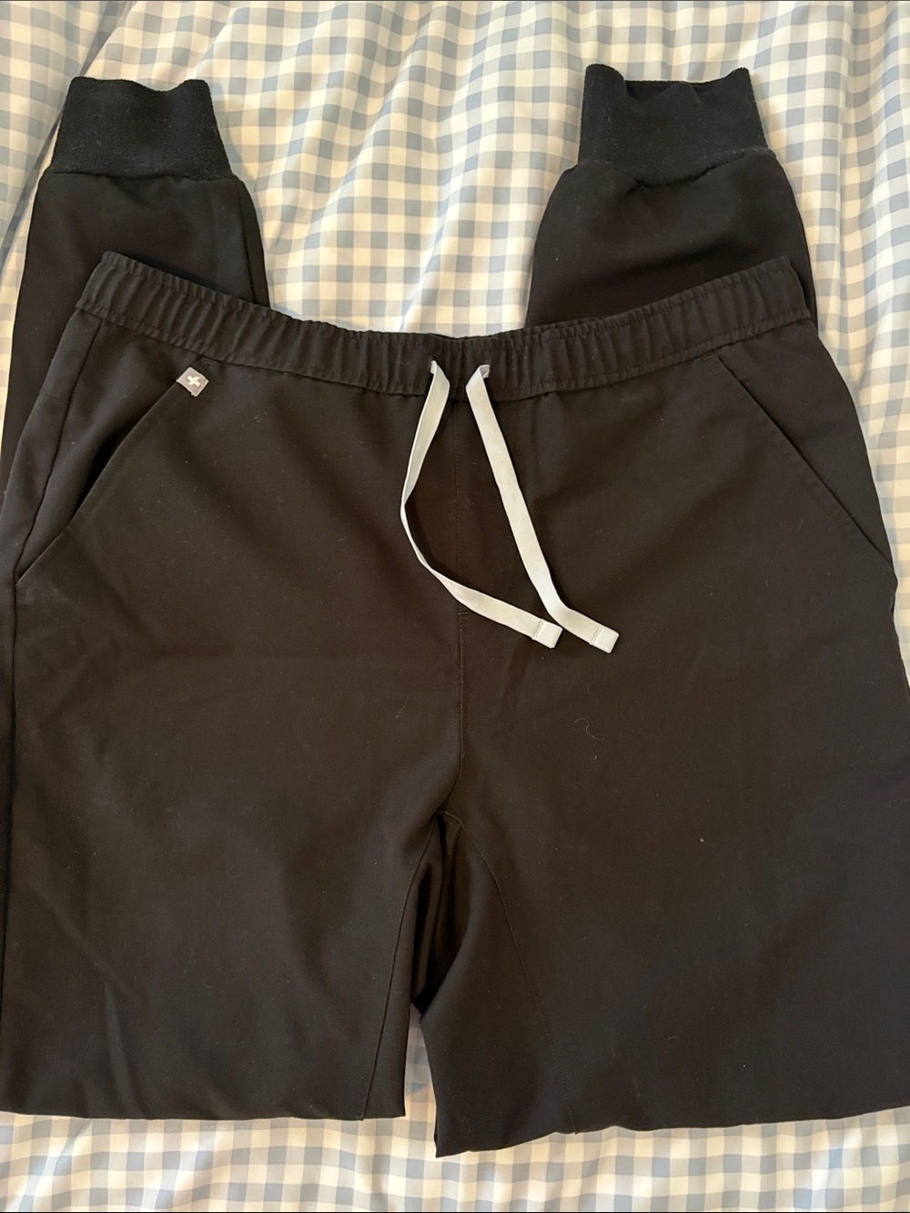Figs Men's Black Joggers Pants large - Picture 3 of 4